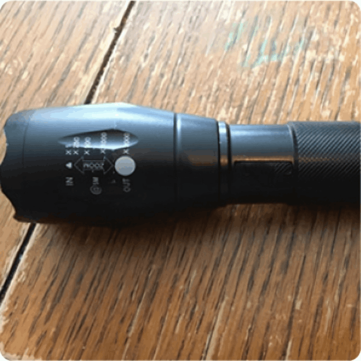 VitalTac Flashlight customer review Carla B.